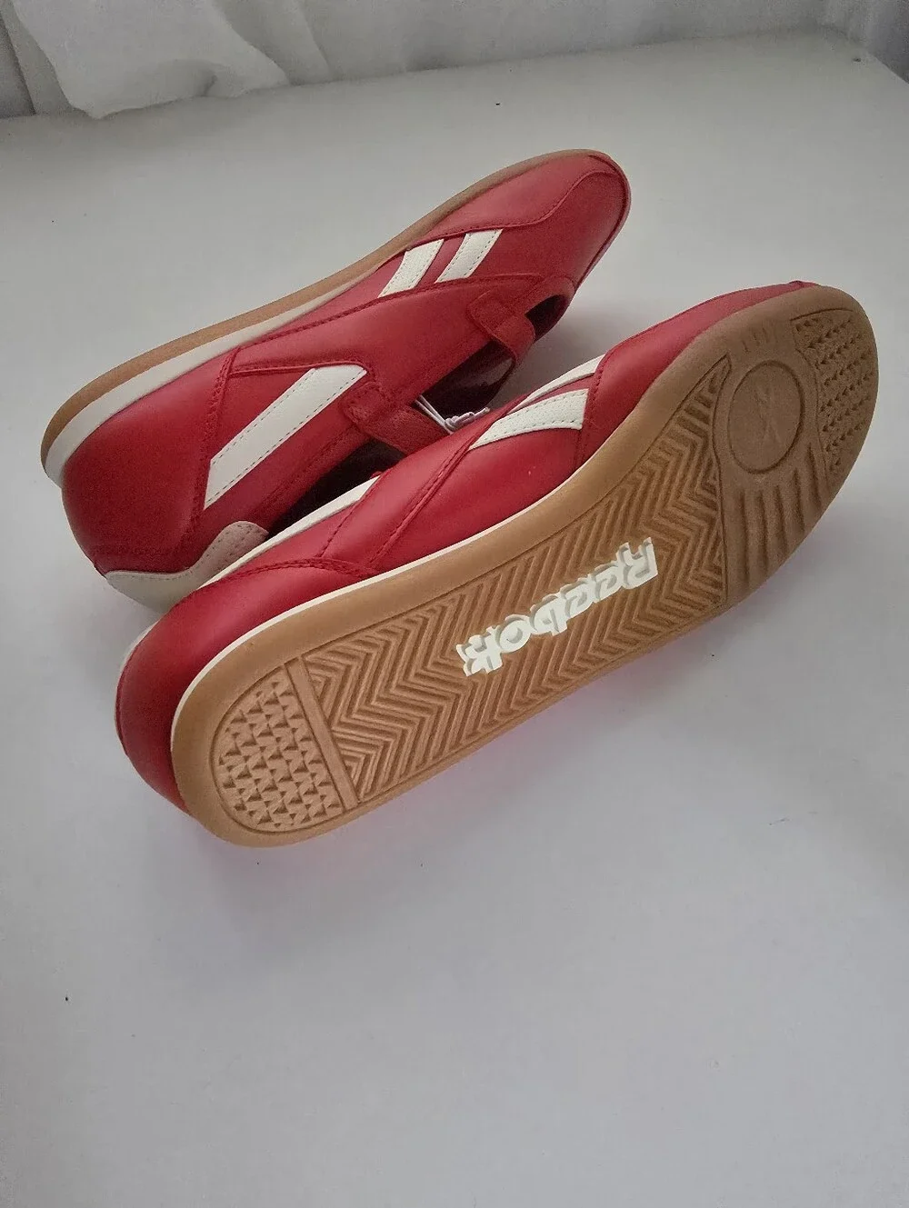 Reebok Red Mary Jane Ballet Sneakers Double Strap Shoes Women's Size 11 NWT - Picture 12 of 13